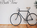 Bath Time   Car or Wall Vinyl Decal - Fusion Decals