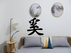 How Style Why Style What_Where Kanji Symbol Character  - Car or Wall Decal - Fusion Decals