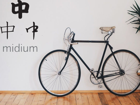 Midium Style 01 Kanji Symbol Character  - Car or Wall Decal - Fusion Decals