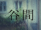 Chasm Kanji Symbol Character  - Car or Wall Decal - Fusion Decals