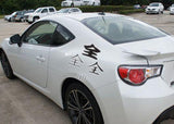 All Style 01 Kanji Symbol Character  - Car or Wall Decal - Fusion Decals