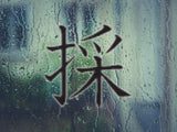 Mining Style 05 Kanji Symbol Character  - Car or Wall Decal - Fusion Decals