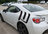 River Style 03 Kanji Symbol Character  - Car or Wall Decal - Fusion Decals
