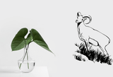 Animal TBD Style 86 Vinyl Wall Car Window Decal - Fusion Decals