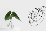 Animal TBD Style 107 Vinyl Wall Car Window Decal - Fusion Decals