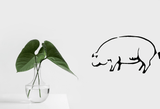Animal TBD Style 110 Vinyl Wall Car Window Decal - Fusion Decals