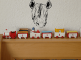 Animal TBD Style 162 Vinyl Wall Car Window Decal - Fusion Decals