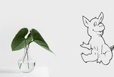 Animal TBD Style 192 Vinyl Wall Car Window Decal - Fusion Decals