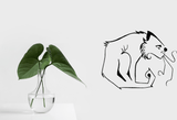 Animal TBD Style 384 Vinyl Wall Car Window Decal - Fusion Decals
