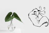 Animal TBD Style 408 Vinyl Wall Car Window Decal - Fusion Decals
