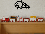 Animal TBD Style 510 Vinyl Wall Car Window Decal - Fusion Decals