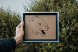 Animal TBD Style 518 Vinyl Wall Car Window Decal - Fusion Decals