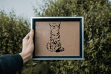 Animal TBD Style 527 Vinyl Wall Car Window Decal - Fusion Decals