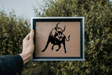 Animal TBD Style 563 Vinyl Wall Car Window Decal - Fusion Decals