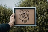 Animal TBD Style 663 Vinyl Wall Car Window Decal - Fusion Decals