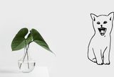 Animal TBD Style 747 Vinyl Wall Car Window Decal - Fusion Decals