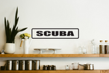 SCUBA Wall Decal - Removable - Fusion Decals
