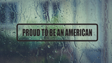 Proud to be an American Wall Decal - Removable - Fusion Decals