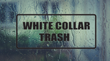 White Colar Trash Wall Decal - Removable - Fusion Decals