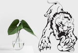 Big Cat Style 2 Vinyl Wall Car Window Decal - Fusion Decals