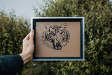 Big Cat Style 60 Vinyl Wall Car Window Decal - Fusion Decals