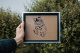 Big Cat Style 68 Vinyl Wall Car Window Decal - Fusion Decals