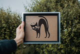 Black Cat Style 3 Vinyl Wall Car Window Decal - Fusion Decals
