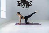 Black Cat Style 11 Vinyl Wall Car Window Decal - Fusion Decals