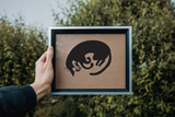 Black Cat Style 12 Vinyl Wall Car Window Decal - Fusion Decals