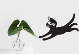 Black Cat Style 13 Vinyl Wall Car Window Decal - Fusion Decals