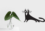 Black Cat Style 21 Vinyl Wall Car Window Decal - Fusion Decals