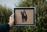 Black Cat Style 27 Vinyl Wall Car Window Decal - Fusion Decals