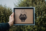Black Cat Style 28 Vinyl Wall Car Window Decal - Fusion Decals