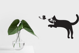Black Cat Style 33 Vinyl Wall Car Window Decal - Fusion Decals