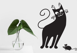 Black Cat Style 34 Vinyl Wall Car Window Decal - Fusion Decals