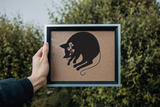 Black Cat Style 35 Vinyl Wall Car Window Decal - Fusion Decals