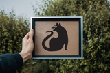 Black Cat Style 38 Vinyl Wall Car Window Decal - Fusion Decals