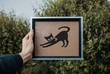 Black Cat Style 39 Vinyl Wall Car Window Decal - Fusion Decals