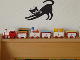 Black Cat Style 39 Vinyl Wall Car Window Decal - Fusion Decals