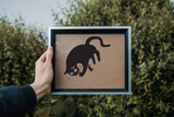 Black Cat Style 42 Vinyl Wall Car Window Decal - Fusion Decals