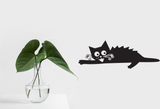 Black Cat Style 43 Vinyl Wall Car Window Decal - Fusion Decals