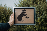 Black Cat Style 44 Vinyl Wall Car Window Decal - Fusion Decals