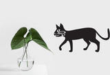 Black Cat Style 48 Vinyl Wall Car Window Decal - Fusion Decals