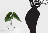 Black Cat Style 50 Vinyl Wall Car Window Decal - Fusion Decals