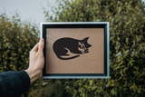 Black Cat Style 54 Vinyl Wall Car Window Decal - Fusion Decals