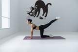 Black Cat Style 55 Vinyl Wall Car Window Decal - Fusion Decals