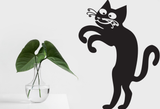Black Cat Style 57 Vinyl Wall Car Window Decal - Fusion Decals
