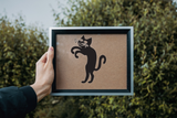 Black Cat Style 57 Vinyl Wall Car Window Decal - Fusion Decals
