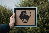 Black Cat Style 61 Vinyl Wall Car Window Decal - Fusion Decals