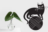 Black Cat Style 66 Vinyl Wall Car Window Decal - Fusion Decals